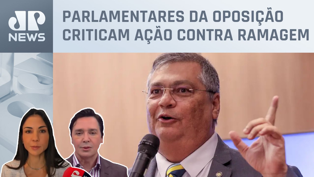 Flávio Dino diz que suposta espionagem é “modalidade de corrupção”; Amanda Klein e Dantas comentam