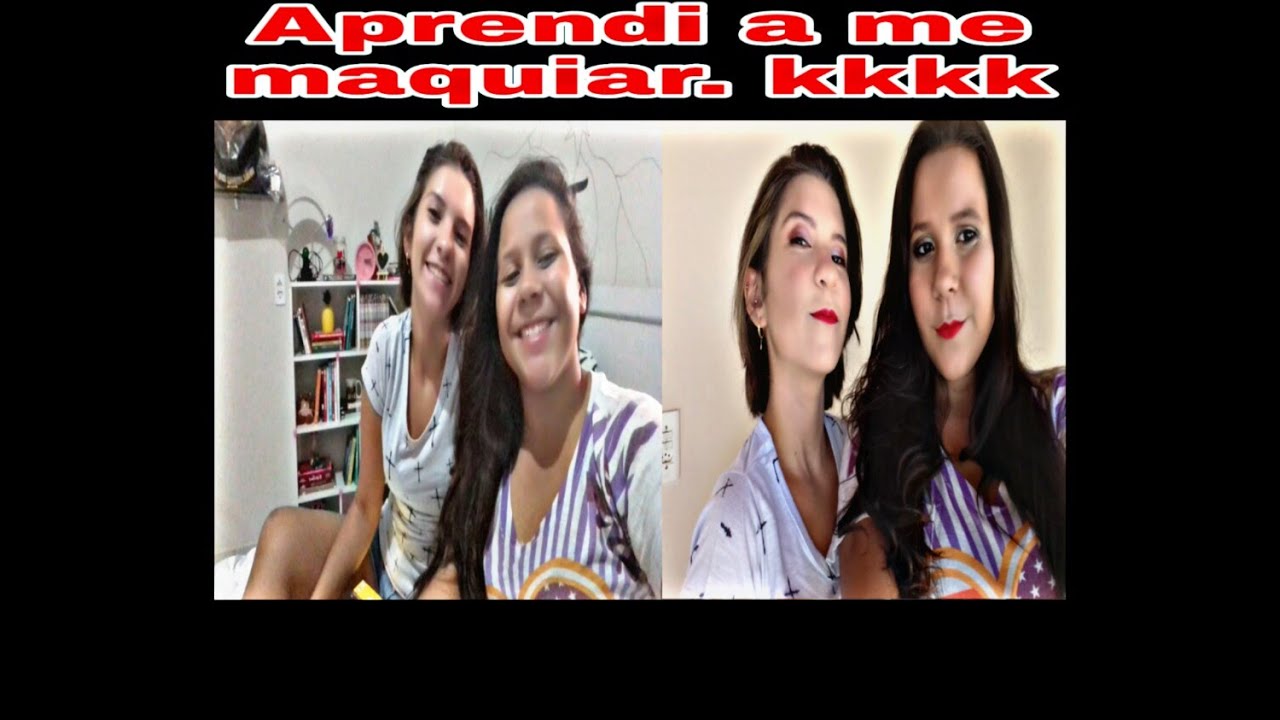 APRENDI A ME MAQUIAR. KKK - Bianca Dantas..CORRE QUE TA MUITO ENGRAÇADO.. 😂😂