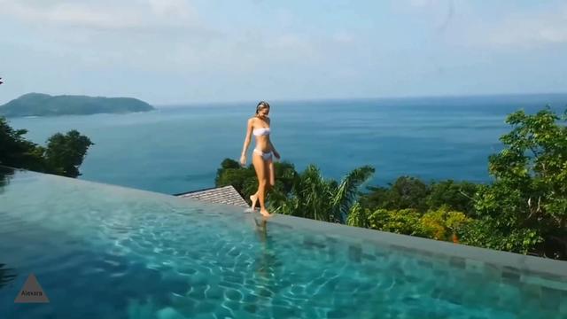 Sensual Bikini Showcase Desert Rose Remix by DJ Dark Bikinis Modeling-Alexara