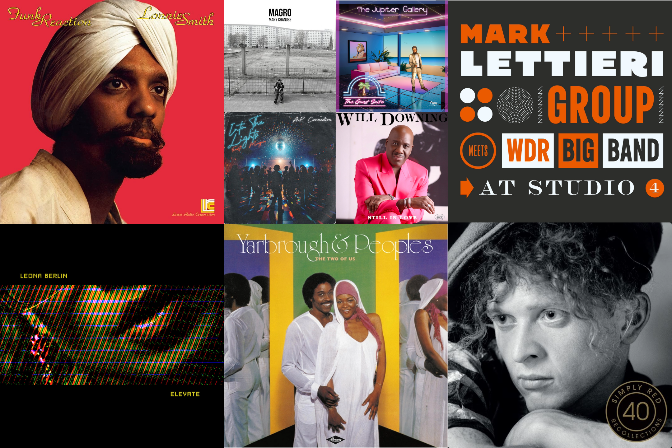 Simply Red bilancují, Will Downing vyznává lásku a Mark Lettieri míří k bigbandovému zvuku