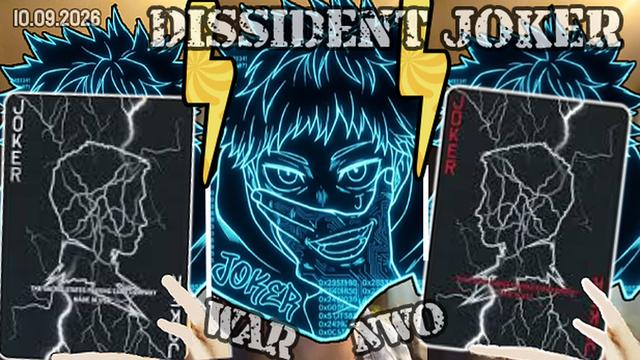 Dissident Joker🃏◑❓-"She's the Powerhouse", People Above U☠️⚡Hormuz, Yemen,War NWO, Vlog