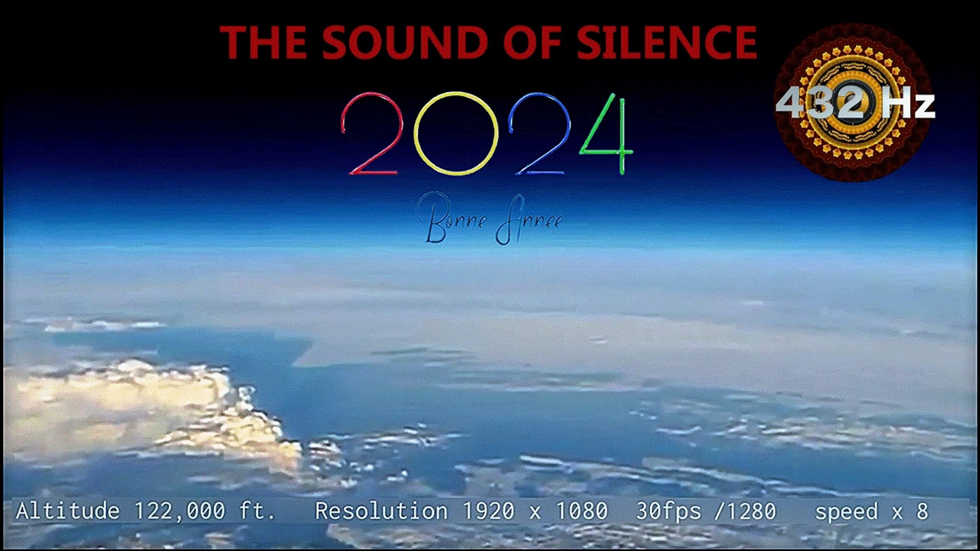 THE SOUND OF SILENCE [432 Hz] @122,000ft ABOVE EARTH