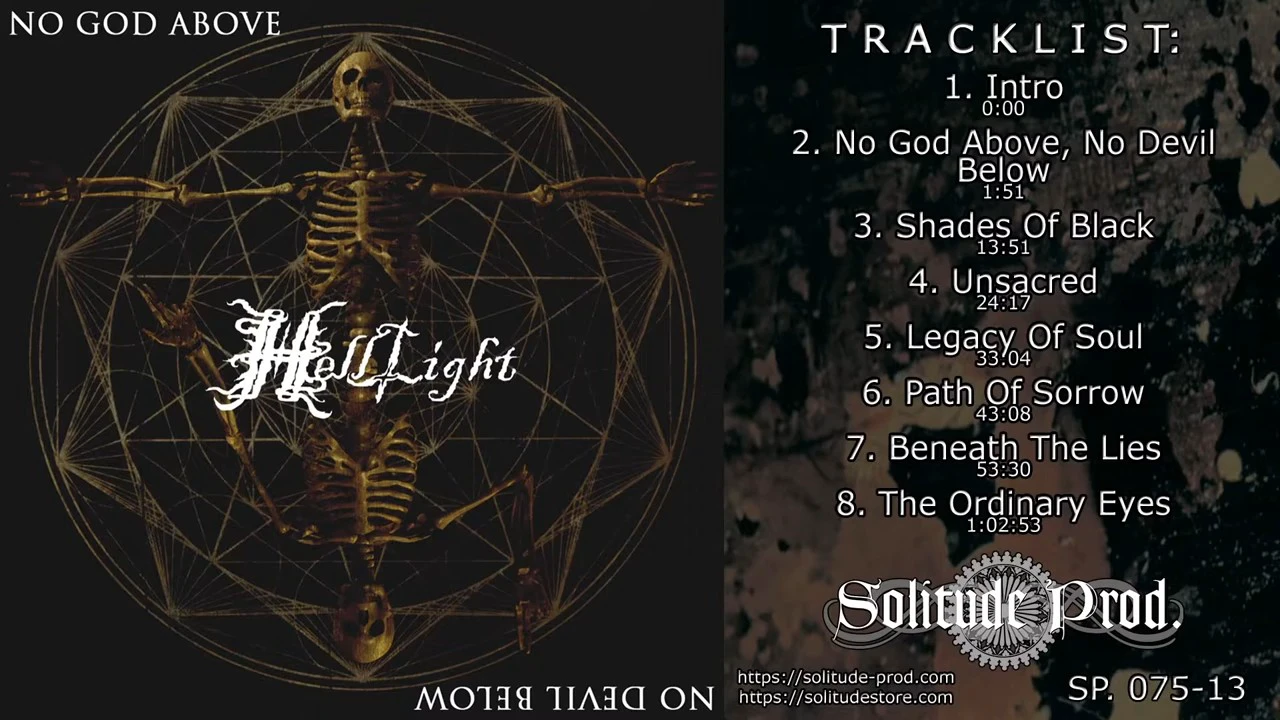 HELLLIGHT - No God Above No Devil Below (2013) Full Album Official (Funeral Doom Death Metal) - Solitude Productions