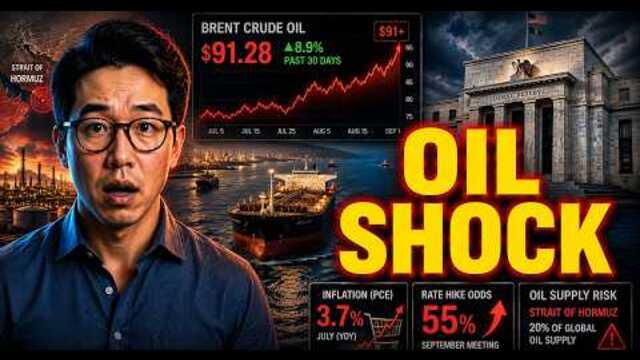 OIL ABOVE $91: The Inflation Shock That Could Force a Fed Hike