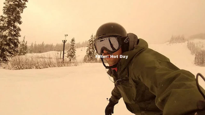 GoPro Studios: Filter Options