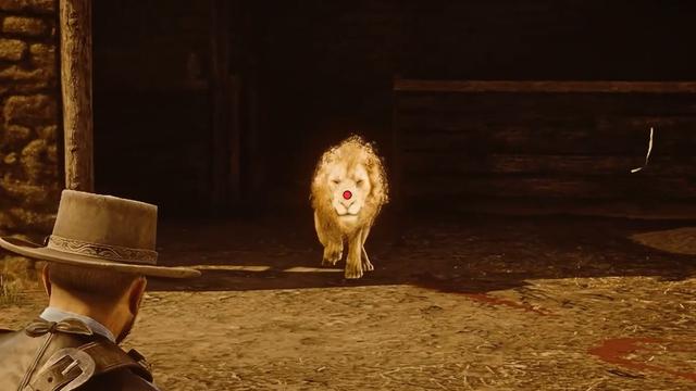 Good Lord Above Its a REAL Lion! (Red Dead Redemption 2)