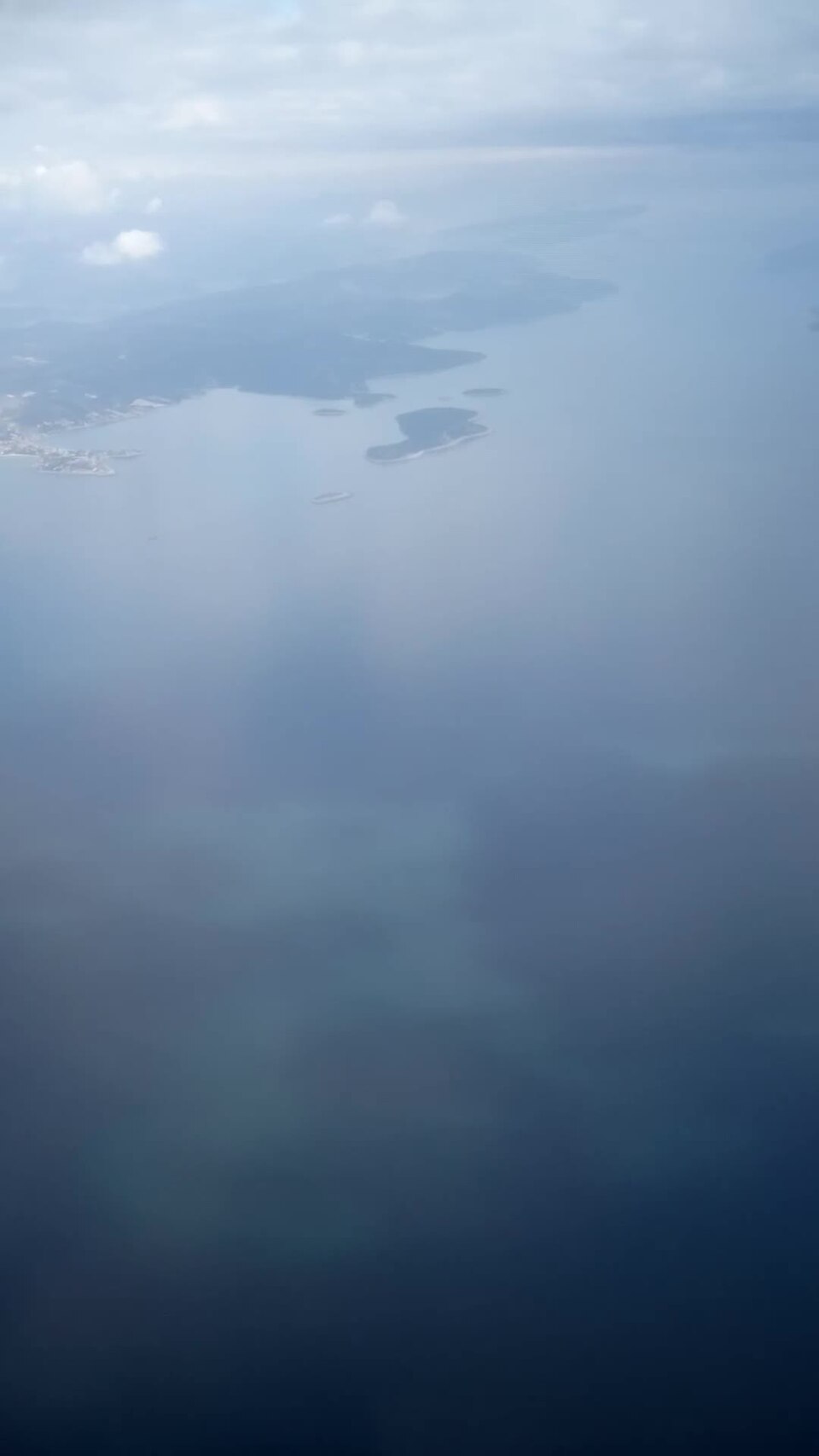 Above central Dalmatia 120110