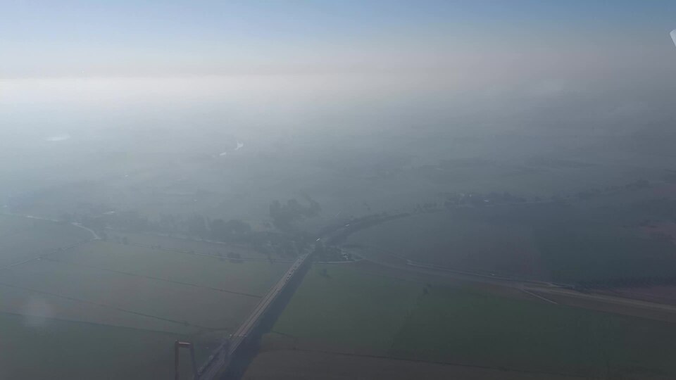 Above Emmerich bridge 111720