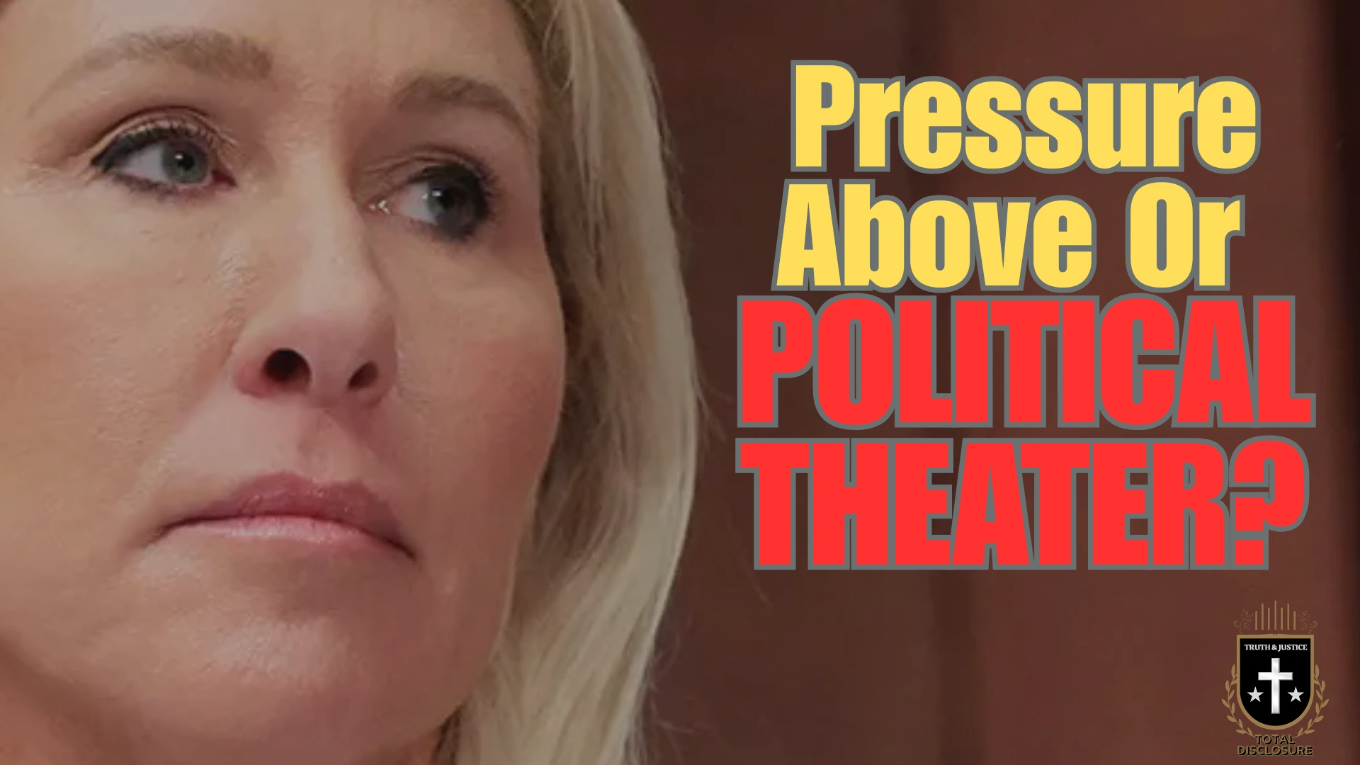PPressure Above Or Political THEATER?