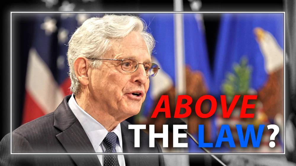 VIDEO- Merrick Garland Says He's Above The Law