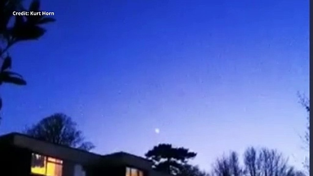UFOs above Ashford