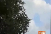 UFO filmed above Chinese Airport