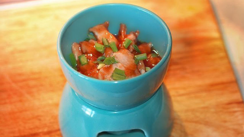 Chicken in Champagne Plum Sauce + COCKTAIL Recipe / Chinese (or scallops)
