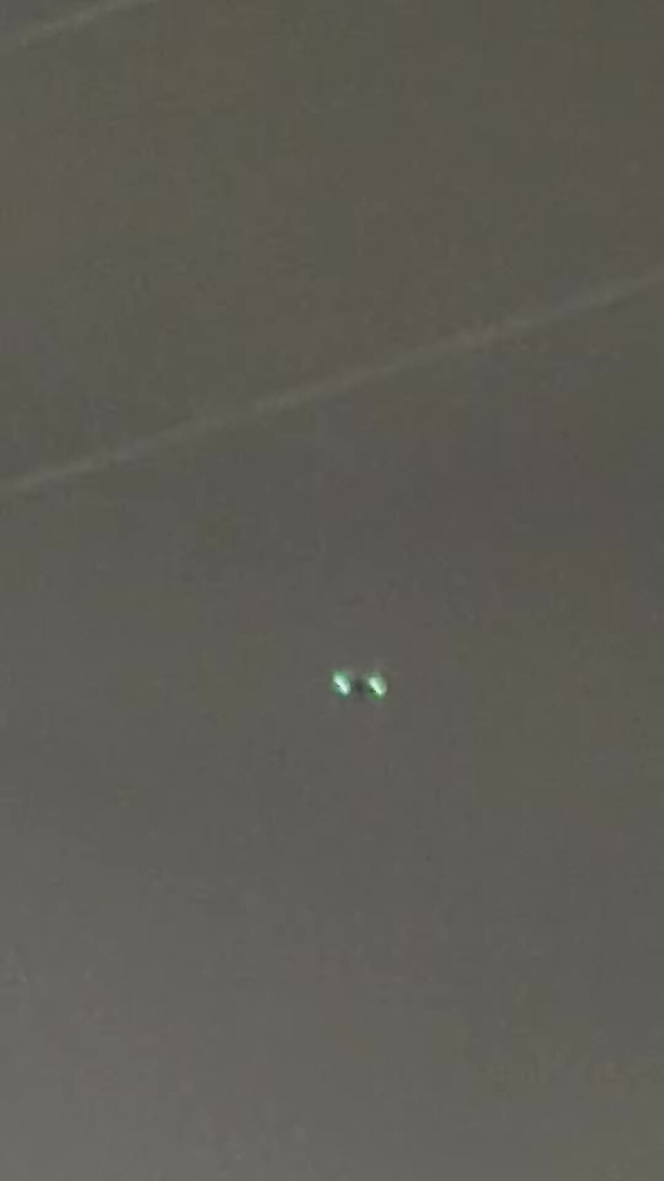 Drones above Delaney Hall protesters before dispersal orders, May 29, 2026
