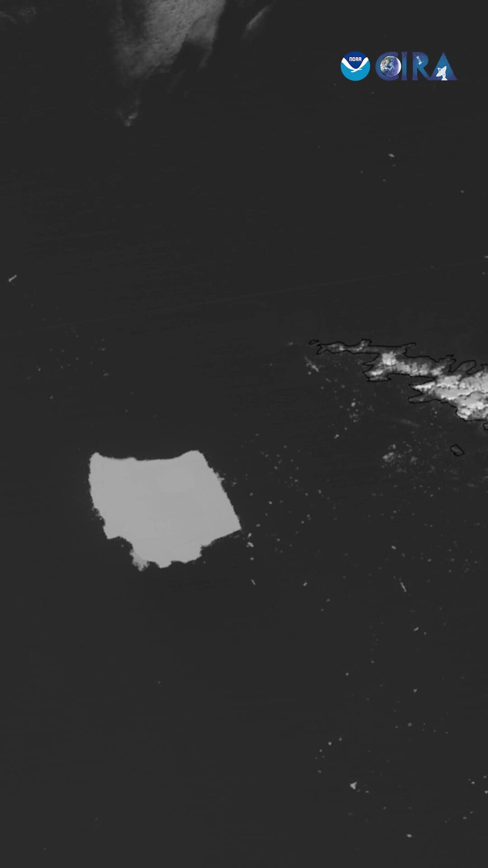 Clear Skies Above Iceberg A23a (CIRA 2025-05-03 - nolabels portrait)
