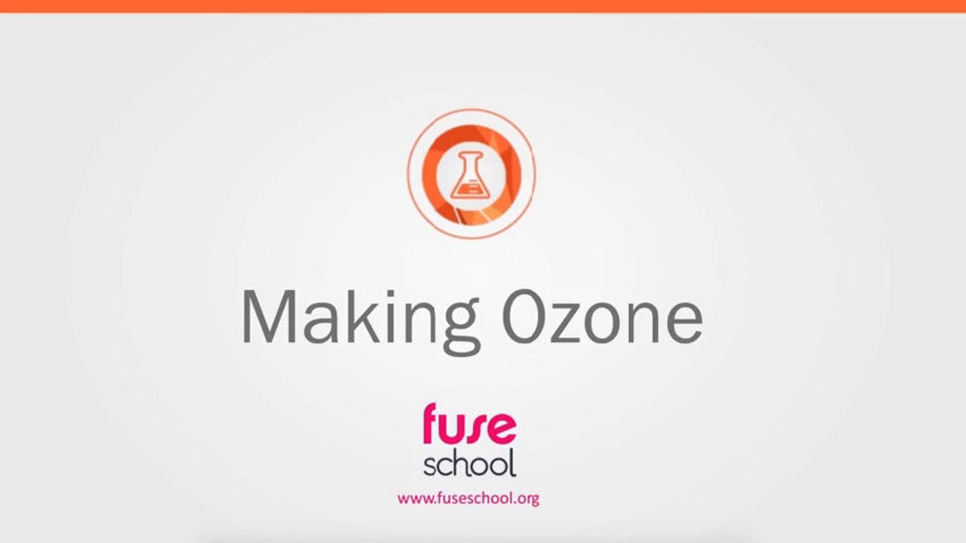 The Ozone Layer - Part 1 ｜ Environmental Chemistry ｜ Chemistry ｜ FuseSchool