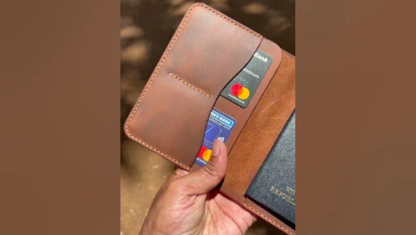 Passport wallet handmade #wallet #handmade #trending
