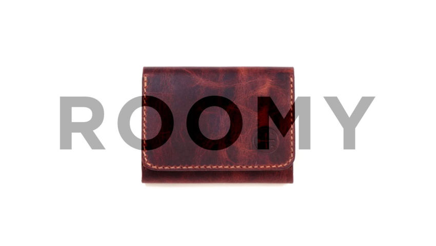 The Roomy Wallet | Leather Card Holder | Handmade Product | Chisel & Mallet #asmr
