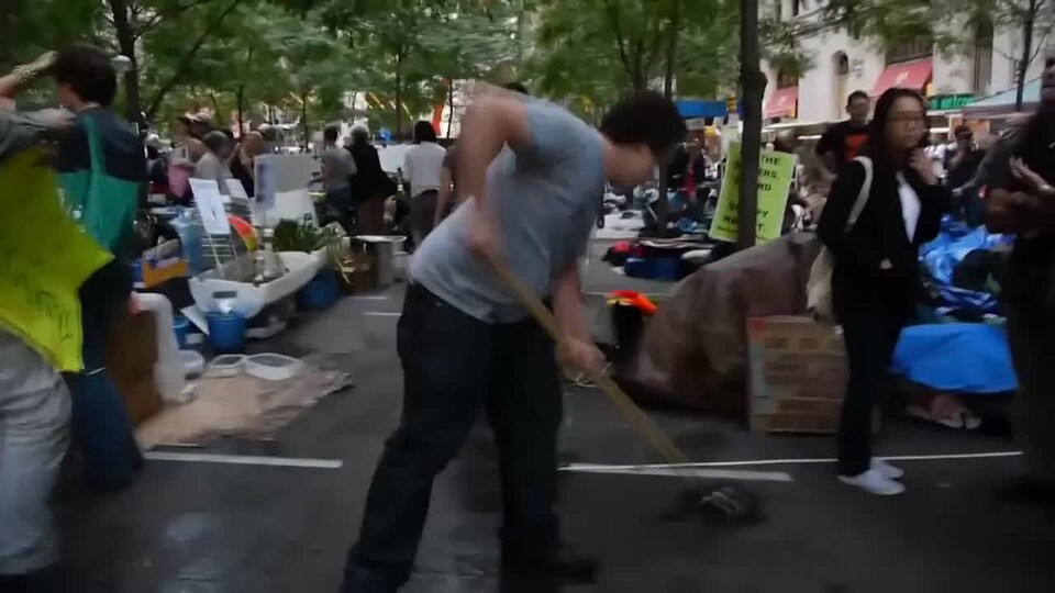 Sanitation Working Group - Occupy Wall Street Video