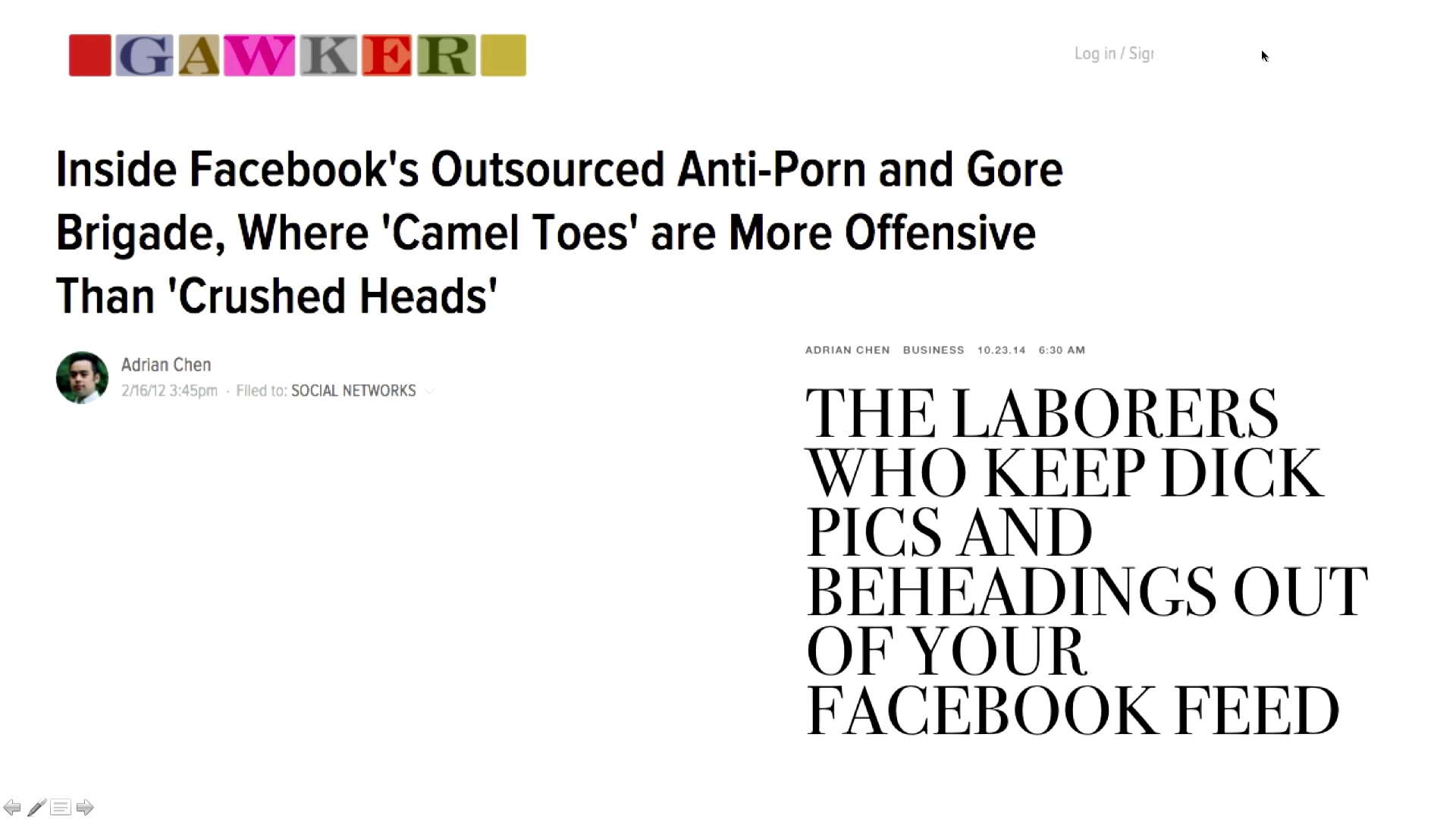Sin in the time of Technology - How social media companies are creating a global morality standard through content regulations