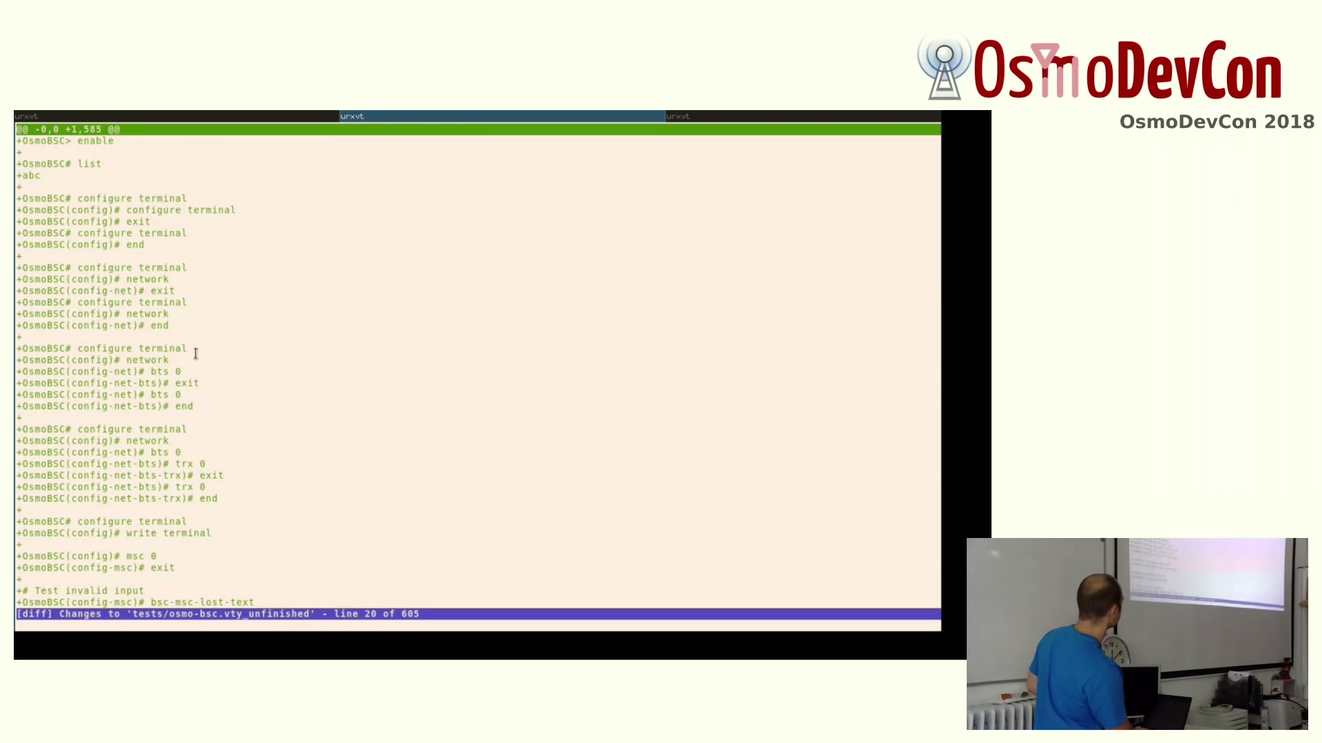 Faster VTY and CTRL interface test