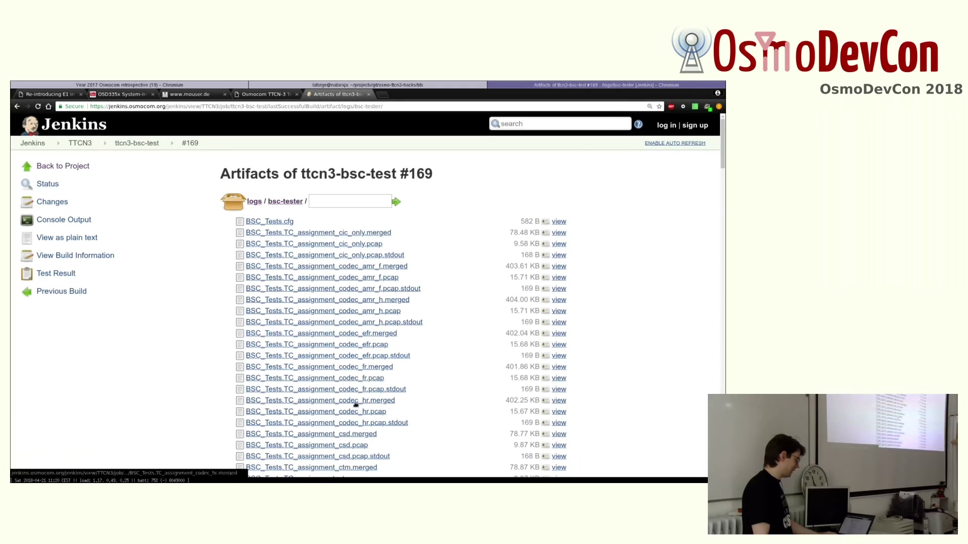 State of the Osmocom TTCN-3 Test Suites