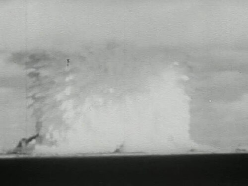 Underwater Atomic Bomb Test At Bikini Atoll