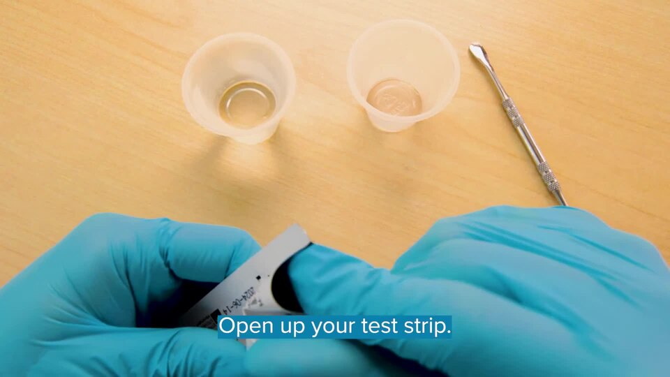 Fentanyl Test Strip Tutorial