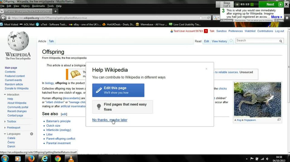 GettingStartedOnRedirect Test Clip A