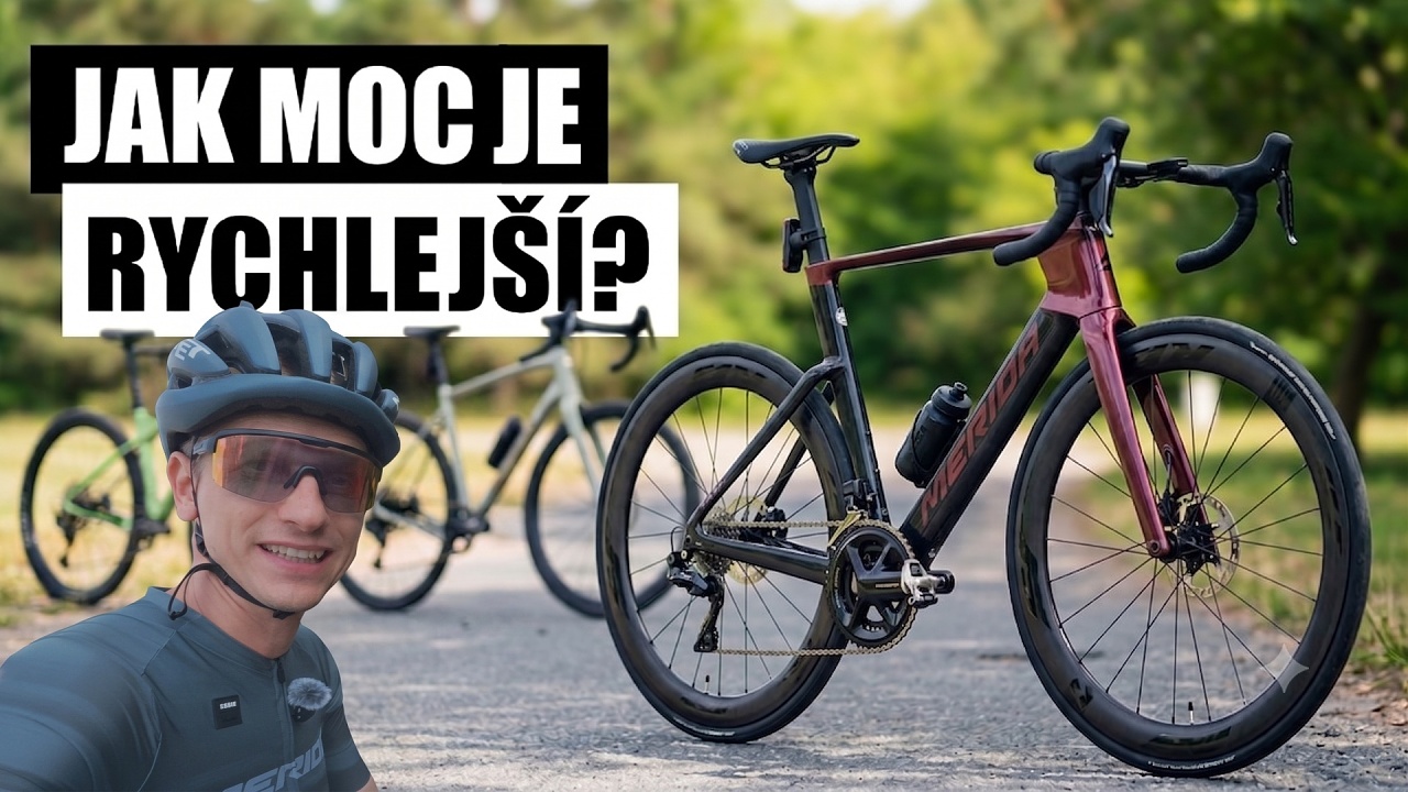 Jak to, že na Tour de France jedou tak rychle? Změřil jsem, jak rychlé je silniční kolo