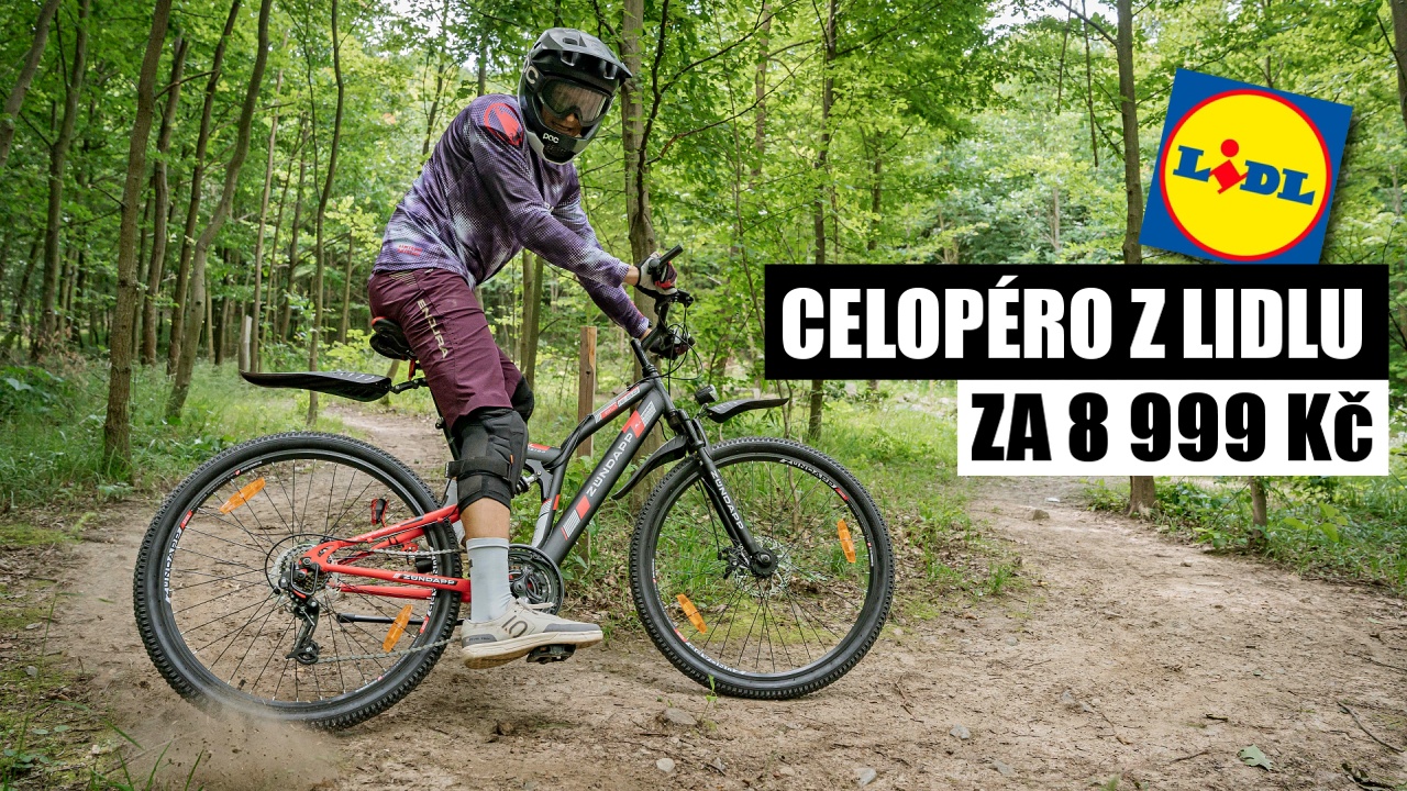 Lidl nabídl levné celoodpružené kolo. Zkusili jsme, co vydrží