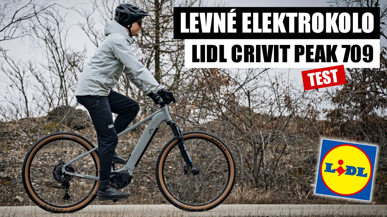 Jaké je levné elektrokolo z Lidlu? Otestoval jsem Crivit Peak 709