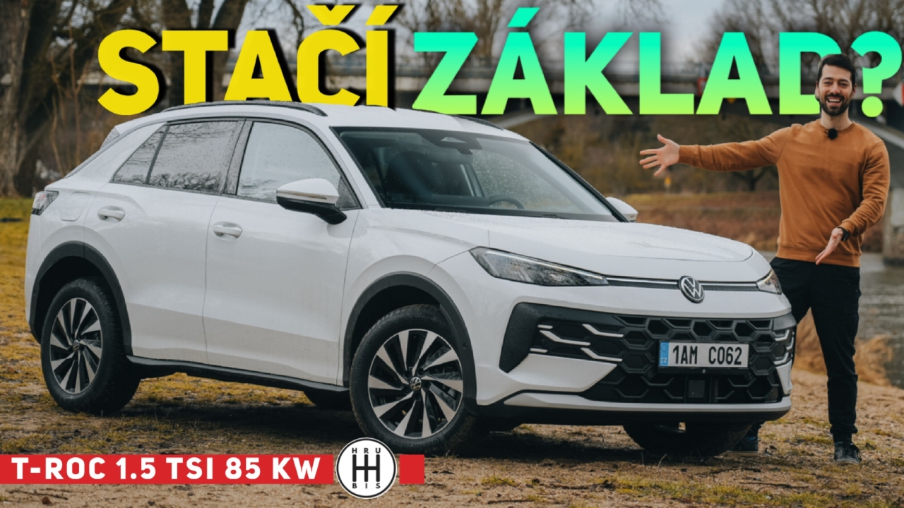 Zkusil jsem Volkswagen T-Roc v základu, a nestačil se divit