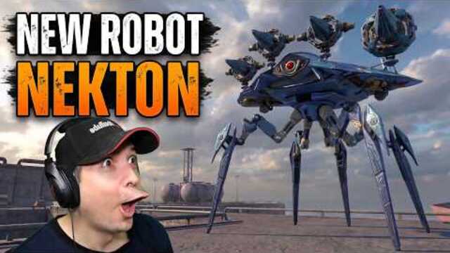 SERIOUSLY?? ANOTHER New Robot: NEKTON [War Robots Test Server]