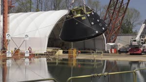NASA Drop Test of Orion Spacecraft for Crewed Artemis Missions