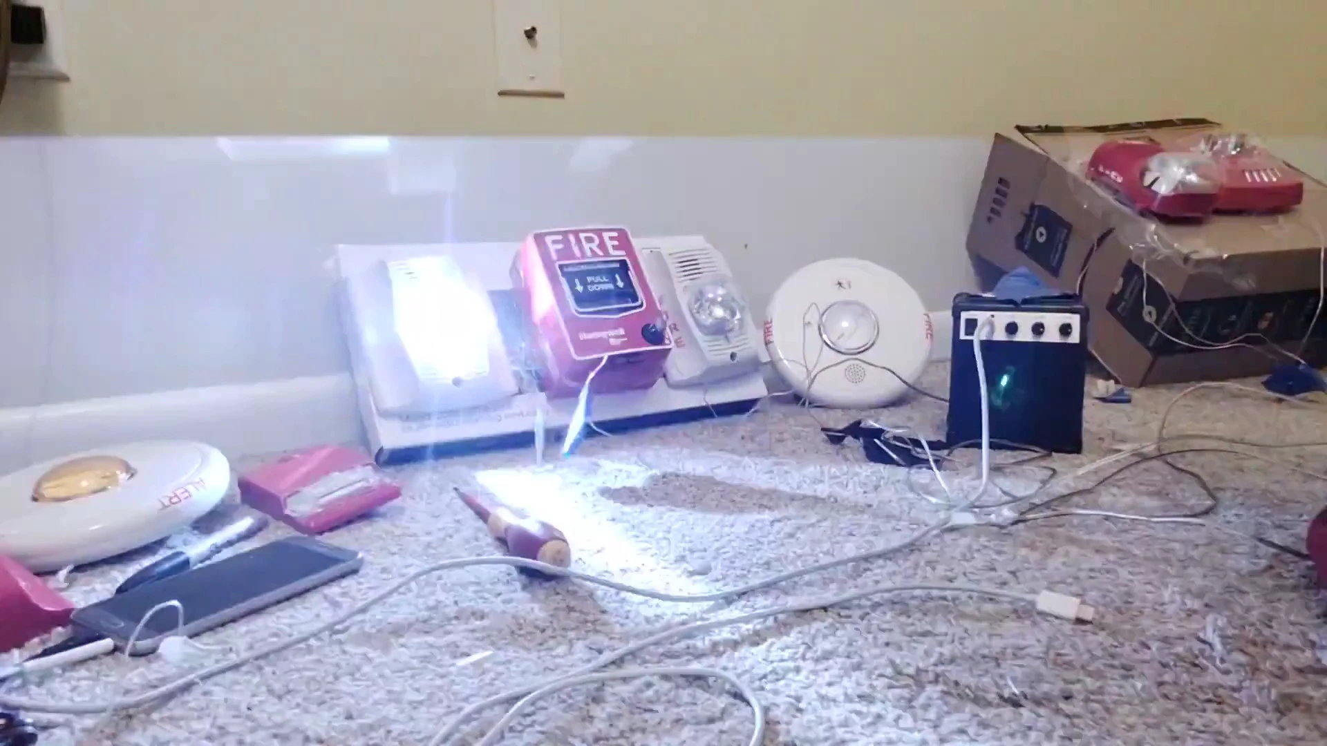 System Test 0.1 By SingingTom Alarm Tech 2021