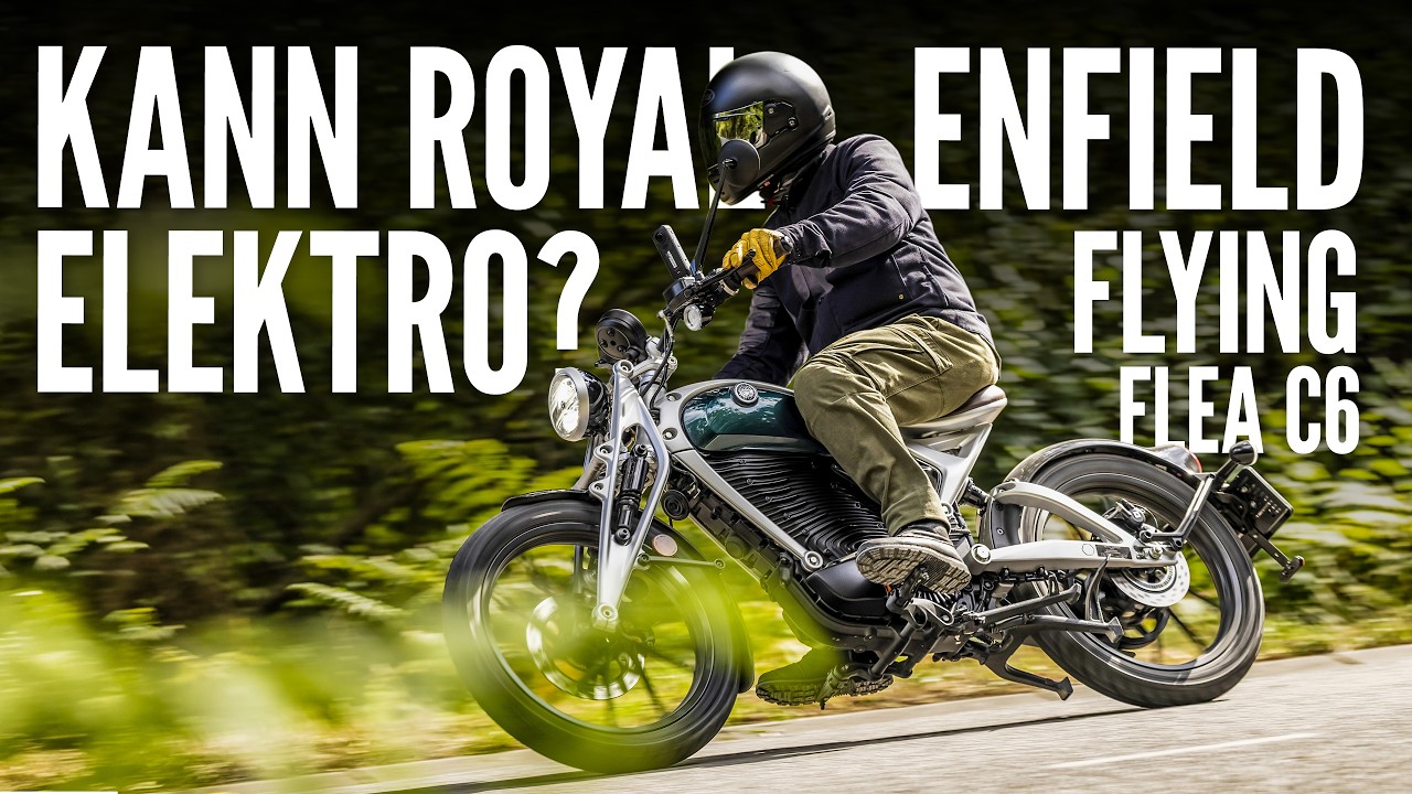 Royal Enfield Flying Flea C6 im Test: das erste Elektro-Motorrad aus Indien
